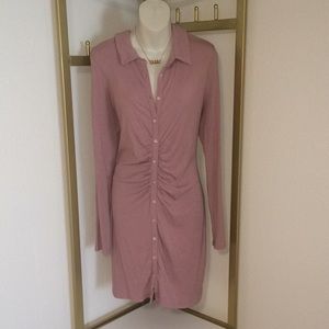 Fashion Nova Button Down Dress